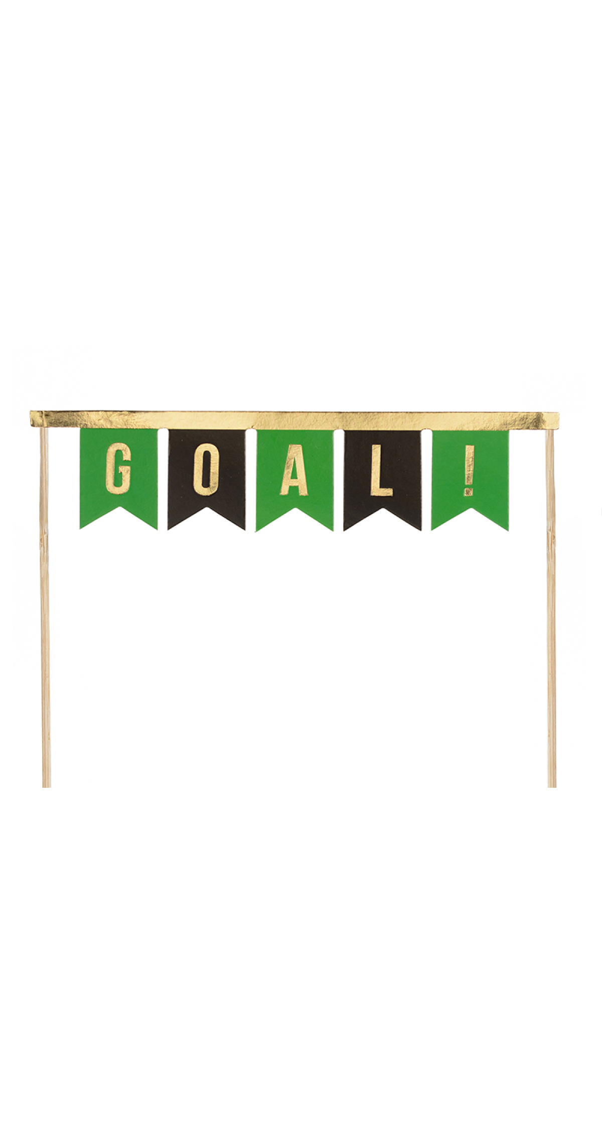 Football Cake Topper, 15.5-20cm (1pkt / 2pc) - Image 3