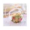 Glass Balls With Ribbon 10cm - 1pc - Image 4
