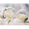 Glass Balls With Ribbon 10cm - 1pc - Image 5