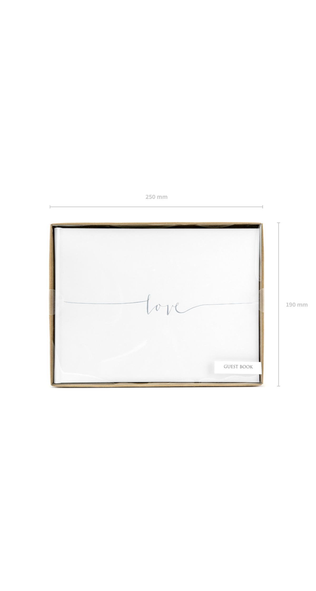 Guest Book Love 24x18.5cm - 22 Pages - Image 3