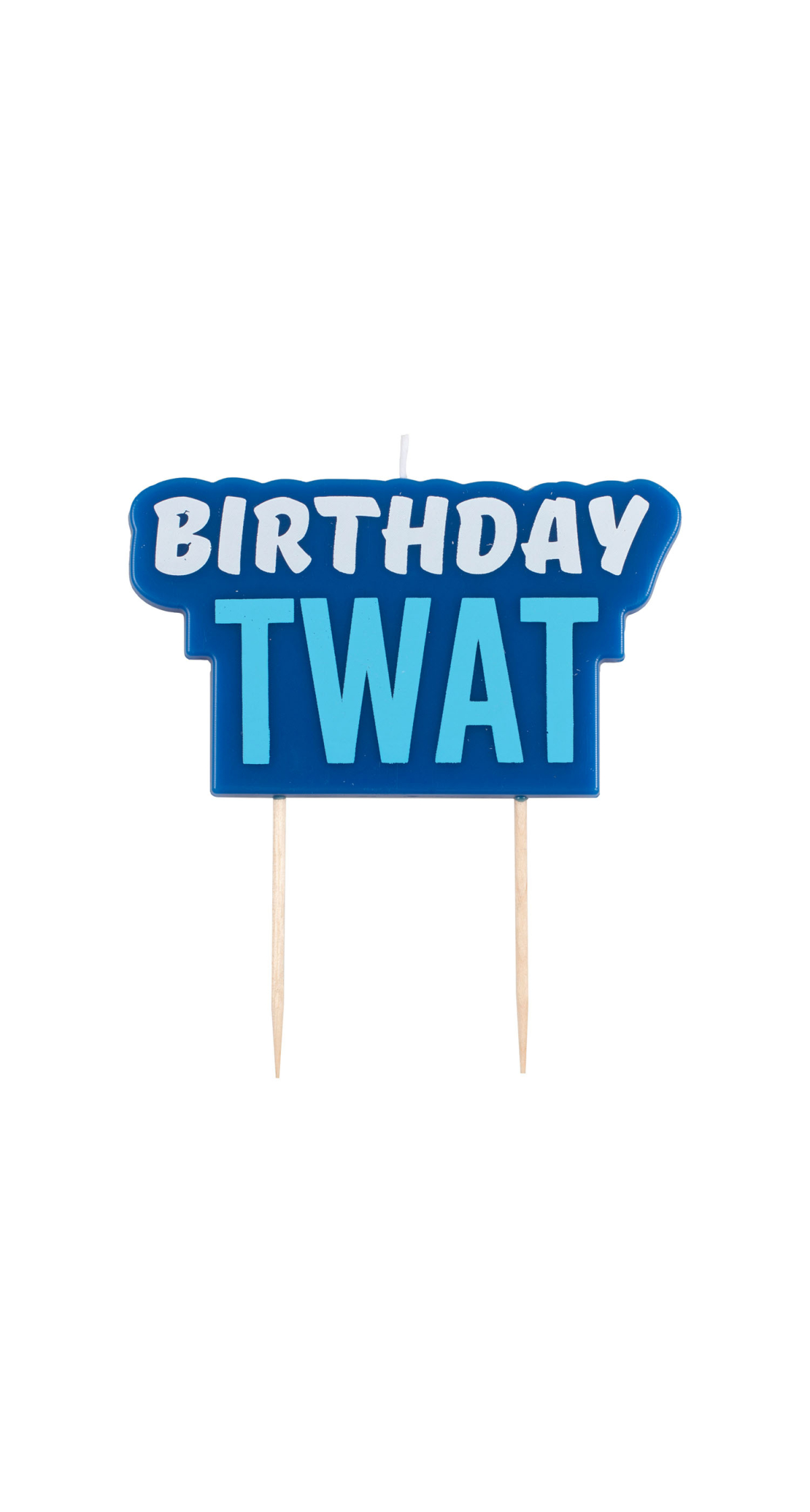 Birthday Twat Cake Candle - 1pk - Image 3