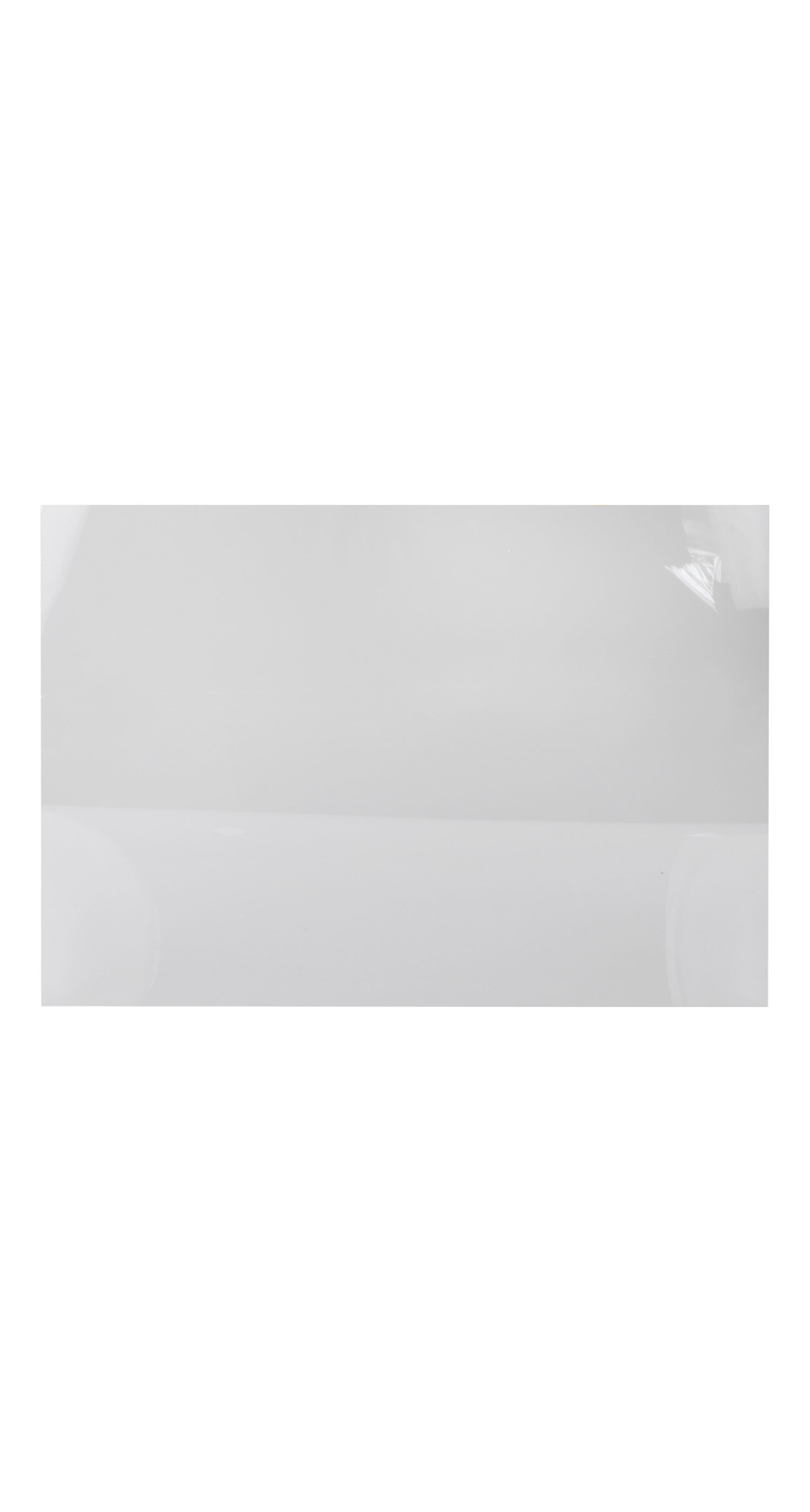 Personalisable Clear Acrylic Sheet - 59.4cm (W) x 42cm (L) - Image 2