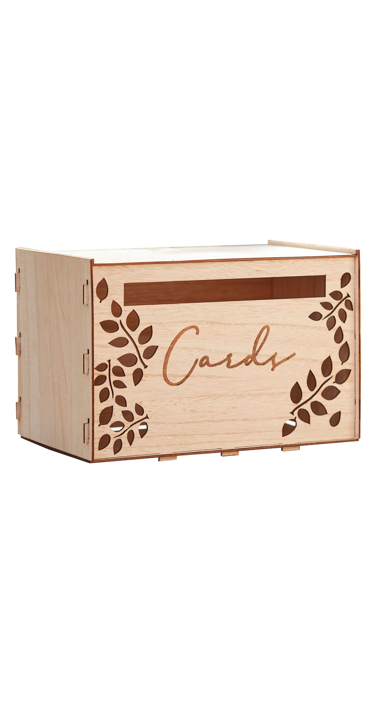 Wooden Wedding Card Box - 30cm x 30cm - Image 2