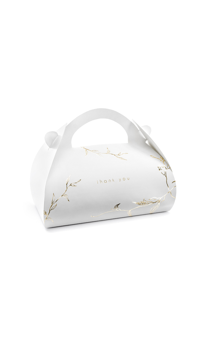 Decorative Cake Boxes - Branches Gold - (1pkt / 10pc)