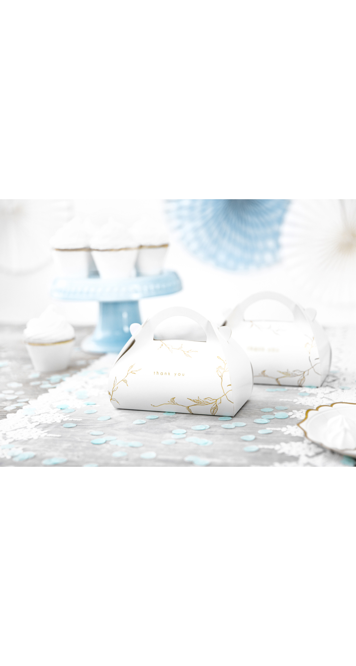 Decorative Cake Boxes - Branches Gold - (1pkt / 10pc) - Image 3