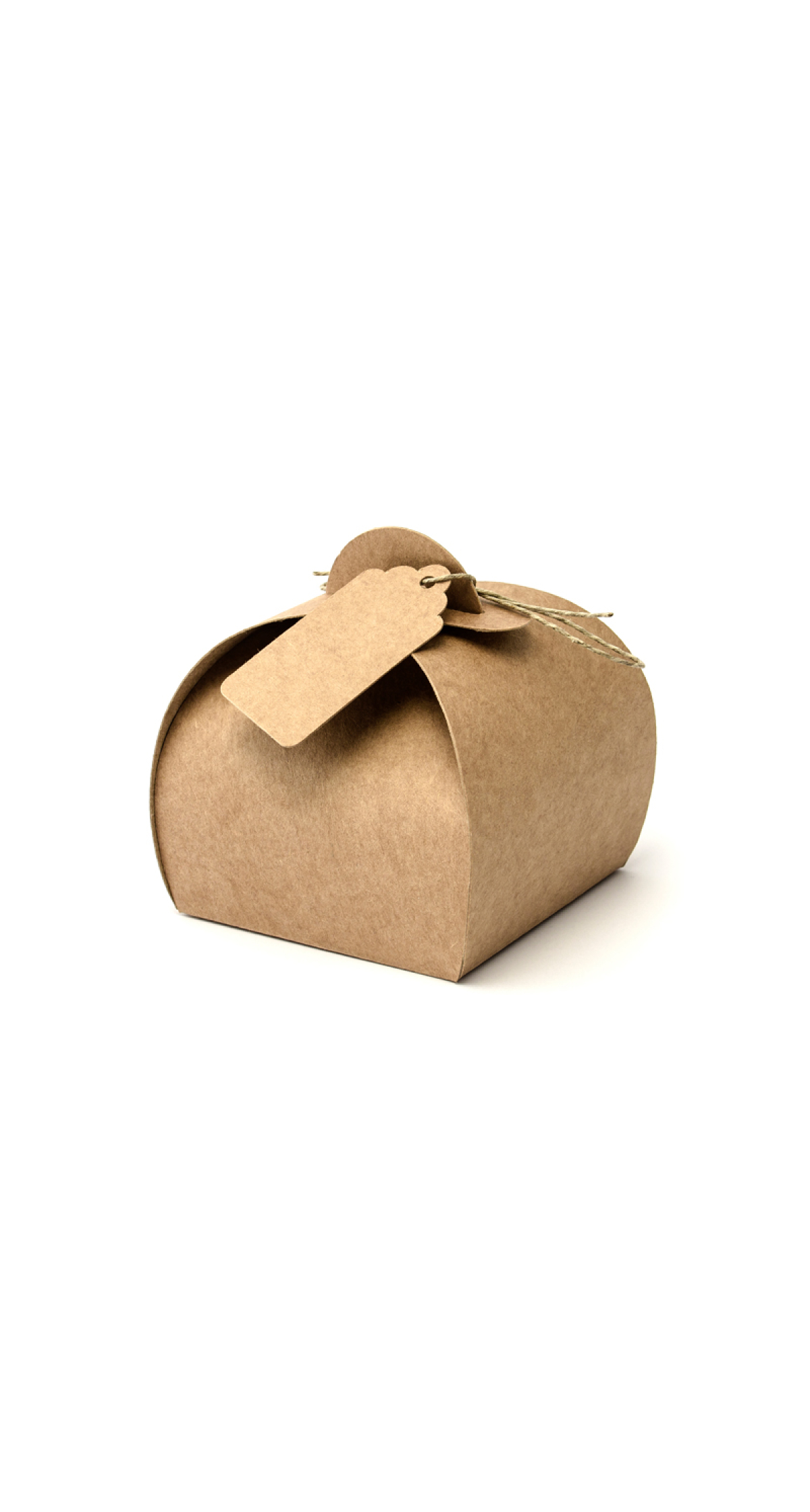 Boxes With Tags 6x6x5.5cm (1pkt / 10pc)