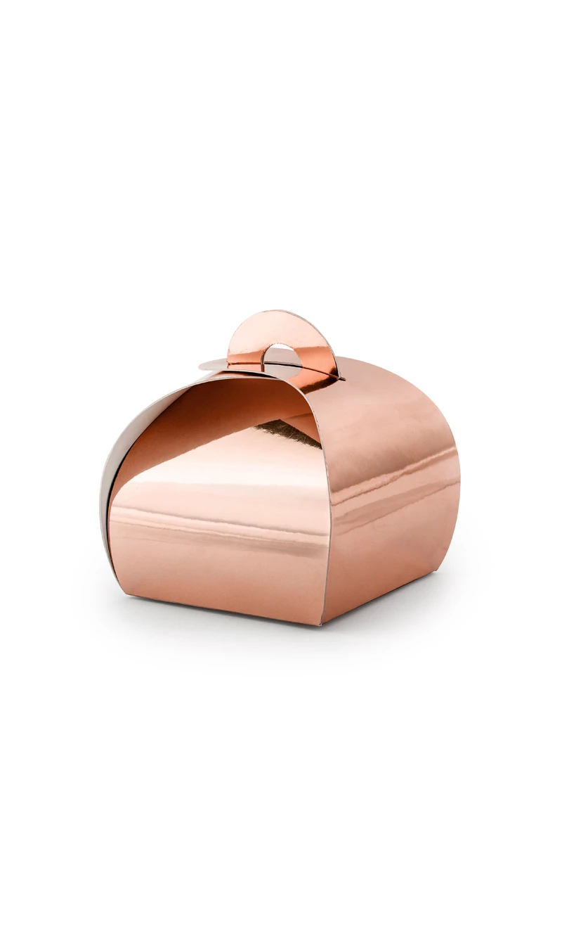 Boxes Rose Gold 6x6x5.5cm (1pkt / 10pc)