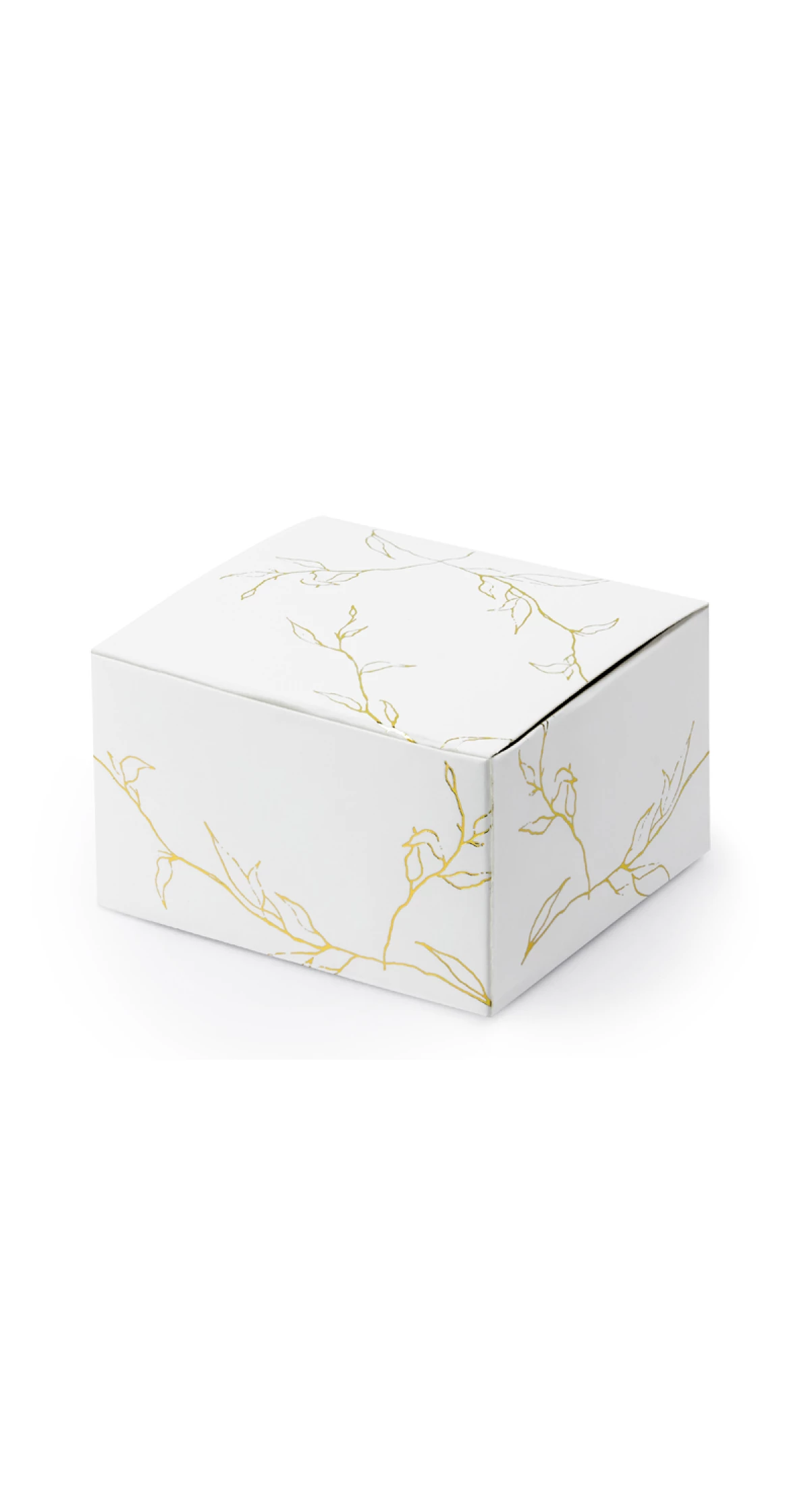 Boxes Branches White 6x3.5x5.5cm (1pkt / 10pc) - Image 6