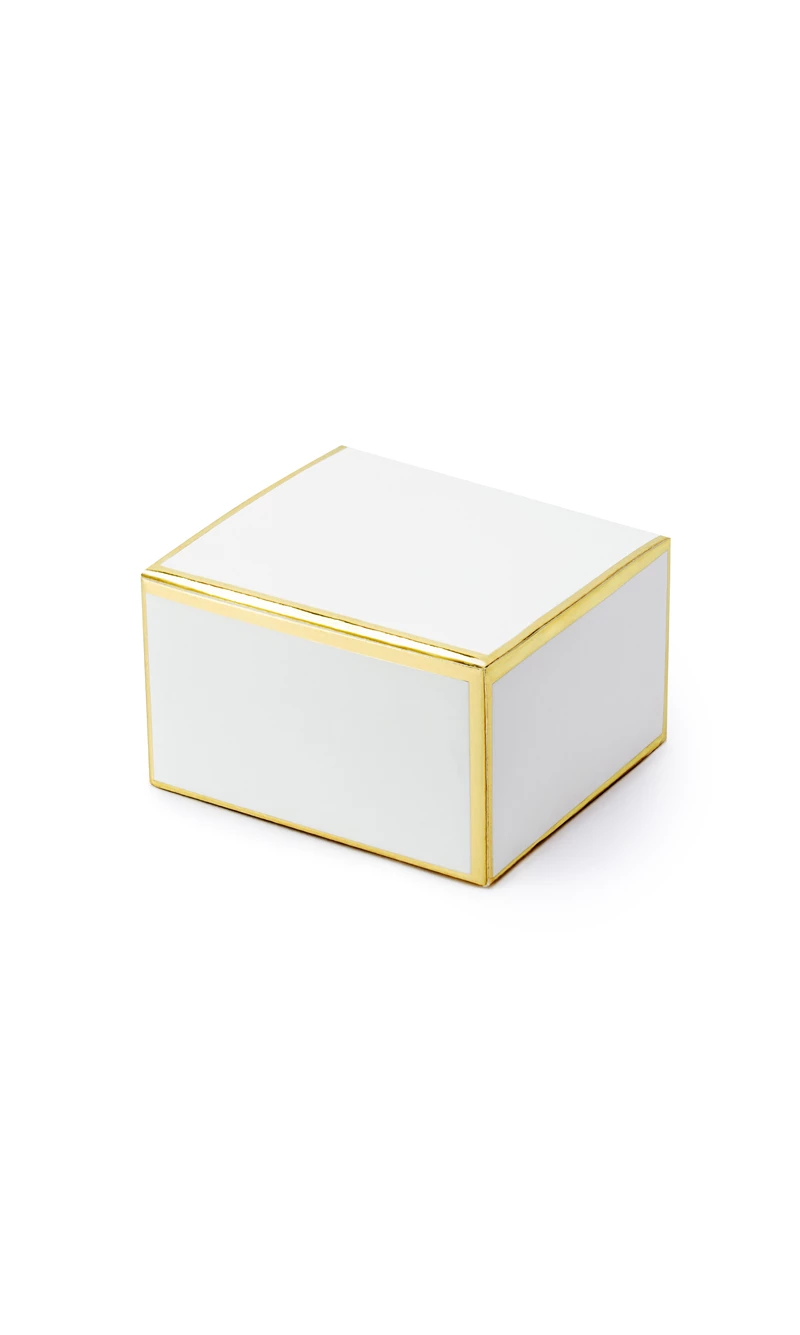 Boxes White 6x3.5x5.5cm (1pkt / 10pc)