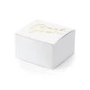 Boxes Thank You White 6x3.5x5.5cm (1pkt / 10pc)