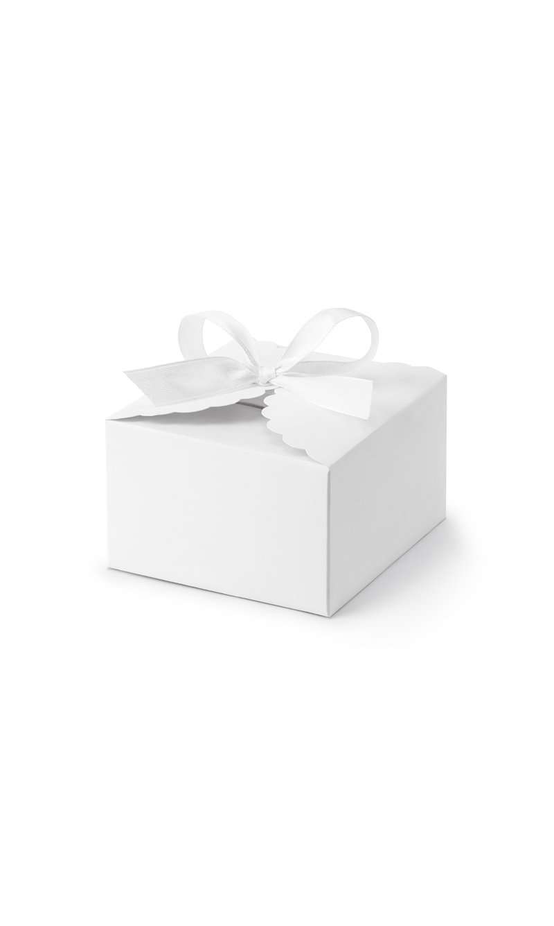 Boxes - Cloud White 8x7.5x4.5cm (1pkt / 10pc)