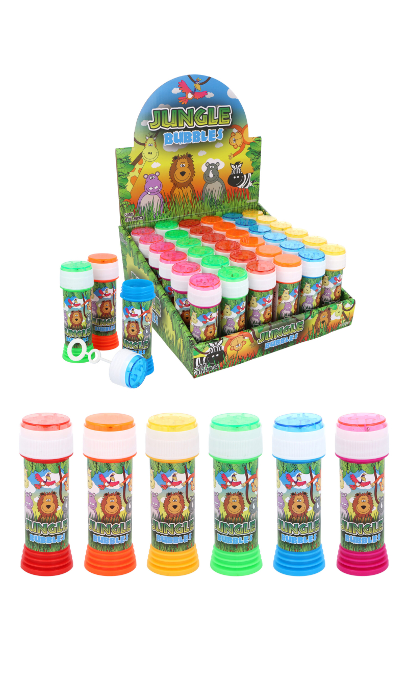 Jungle Themed Bubbles Tub With Maze (Assorted Colours) – 50ml