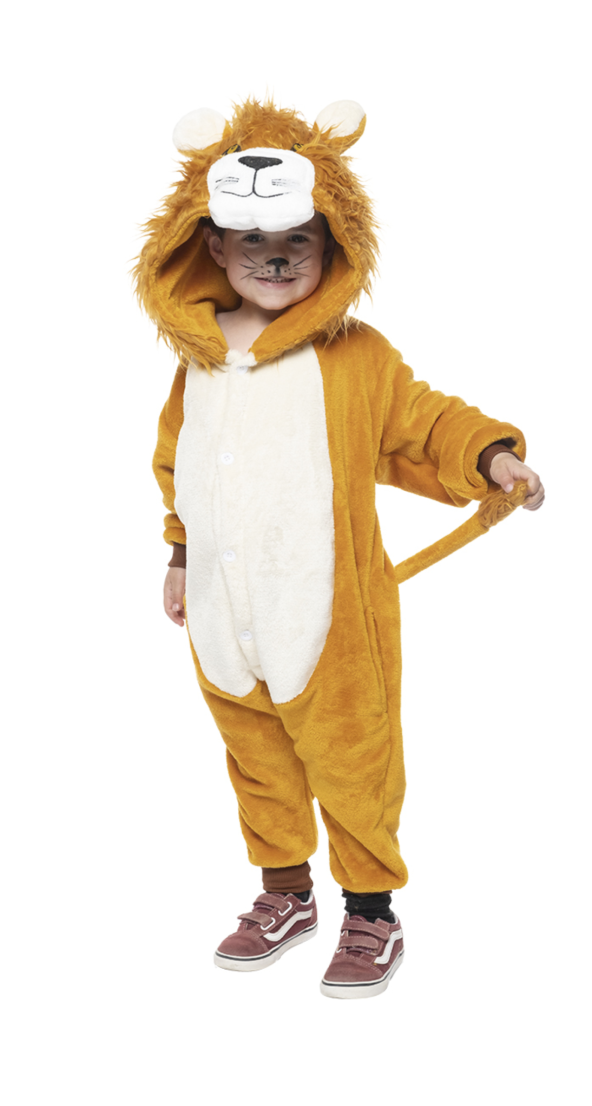 Onesie Lion Costume - Age 5 to 7 Years