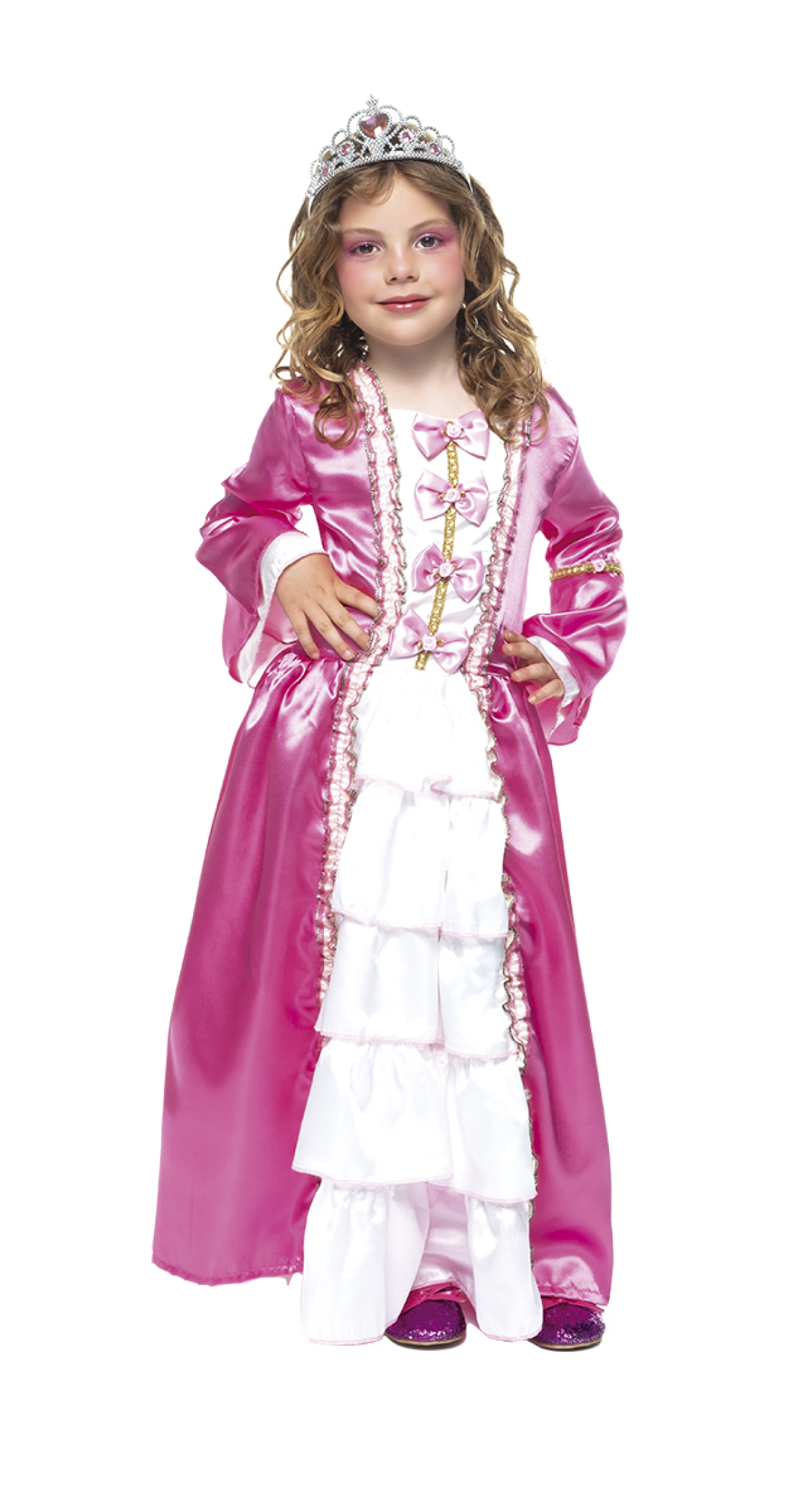 Pinky Princess Costume - Age 5 to 7 Years