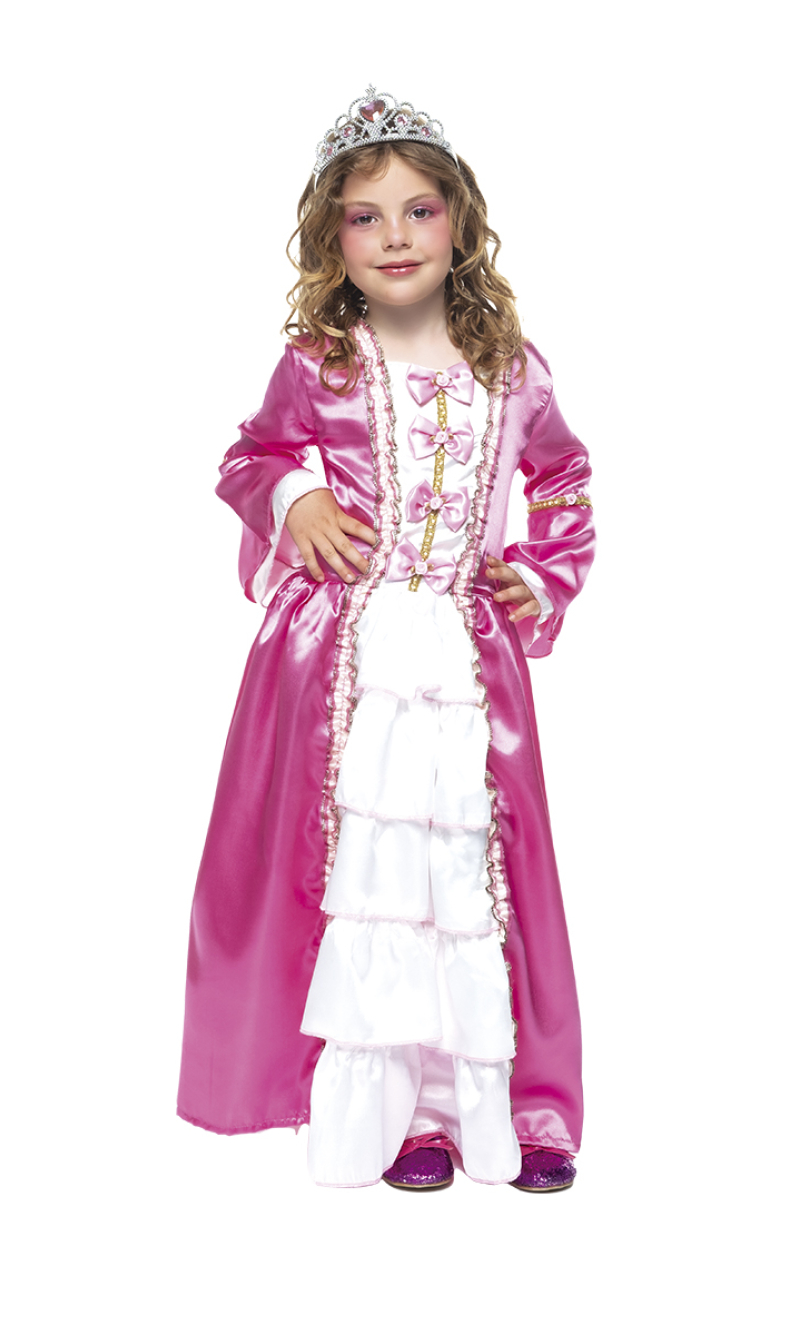 Pinky Princess Costume - Age 3 to 4 Years