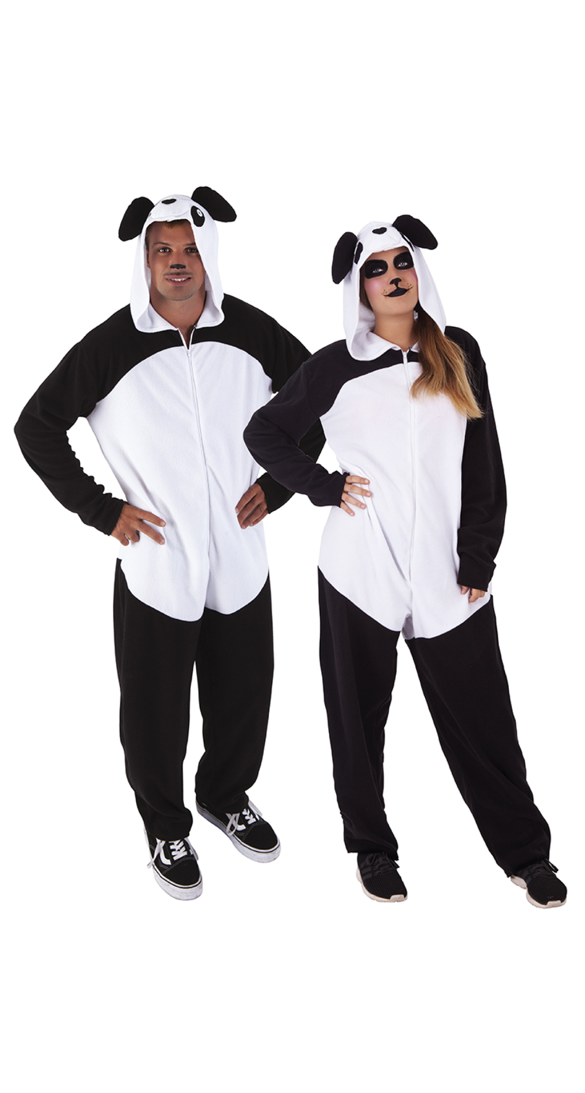 Panda Onesie Costume - Adult Size Standard