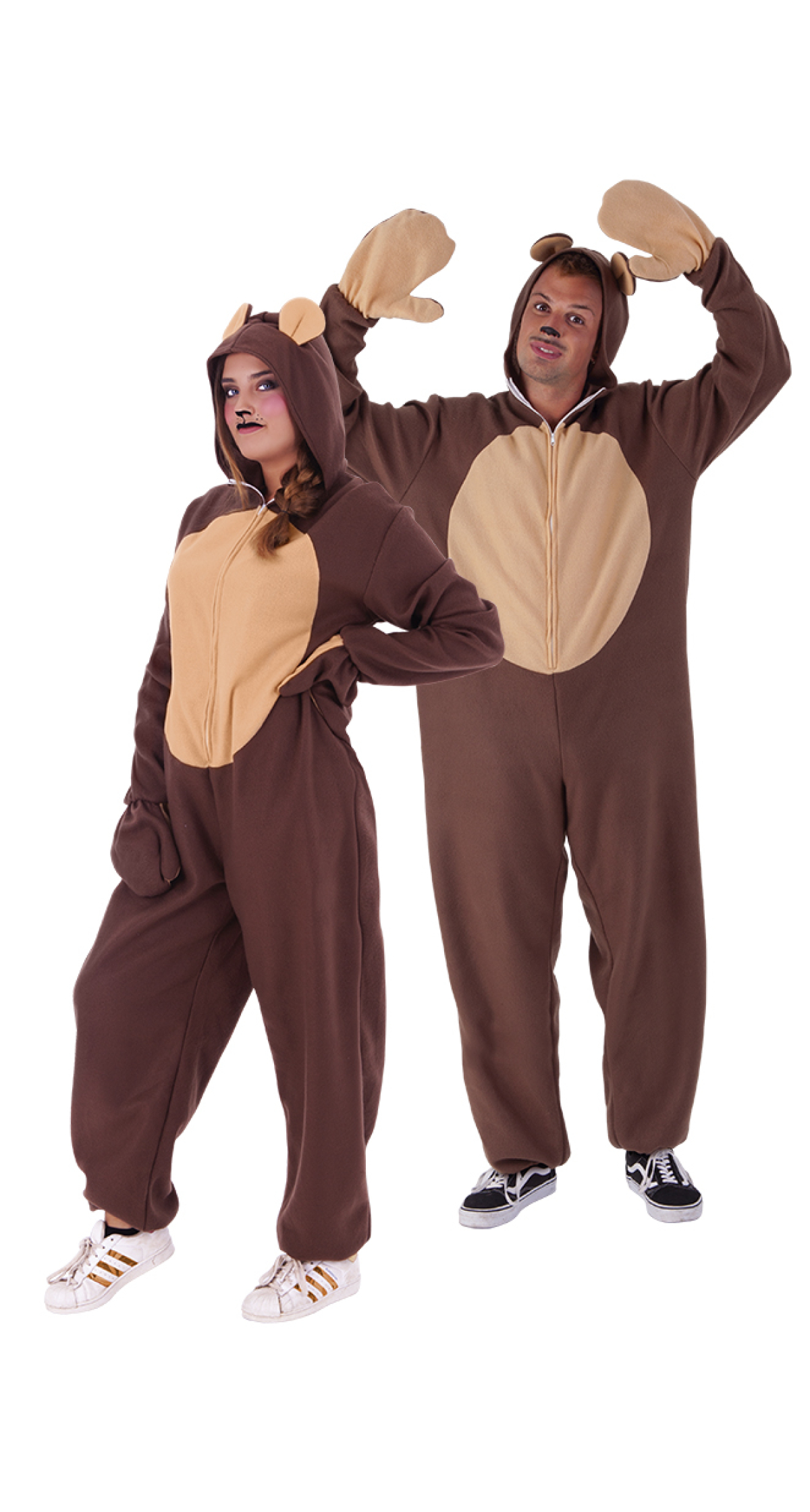 Bear Onesie Costume - Adult Size Standard
