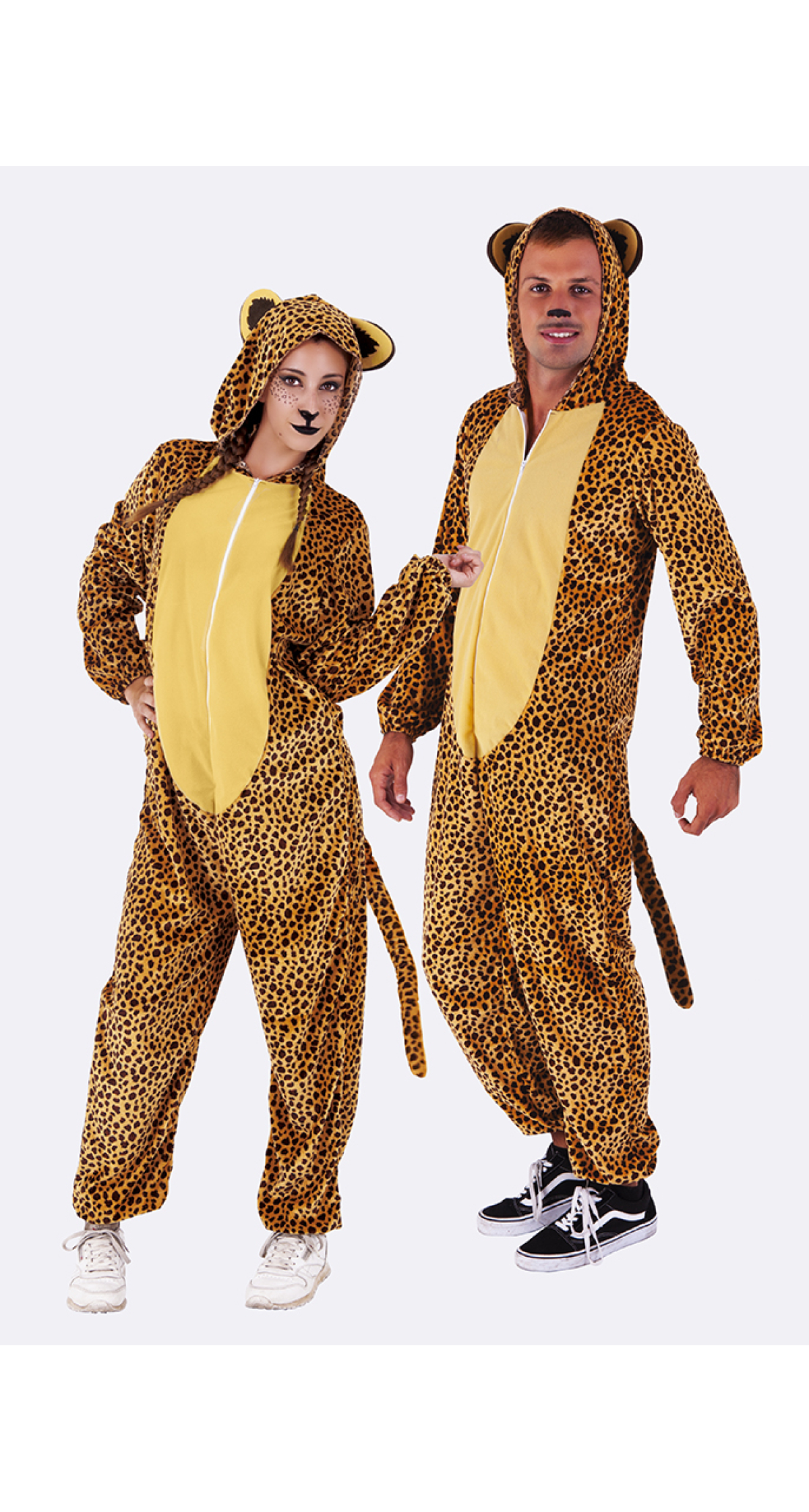 Leopard Onesie Costume - Adult Size Standard