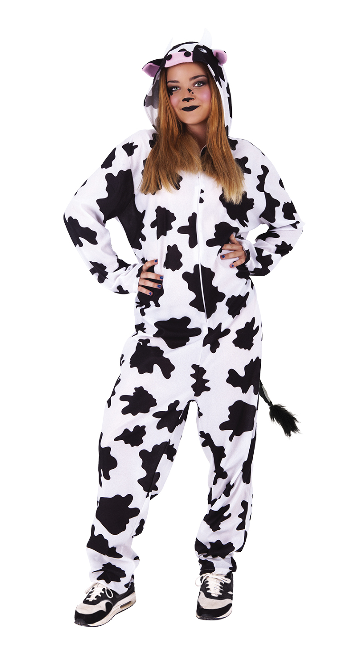 Cow Onesie Costume - Adult Size Standard