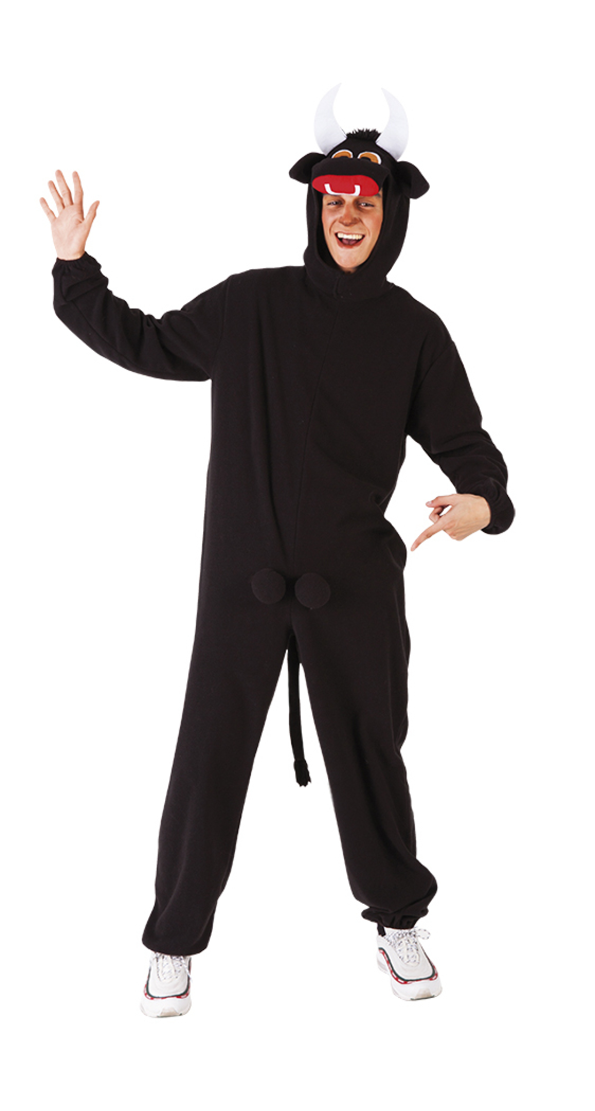 Bull Onesie Costume - Adult Size Standard