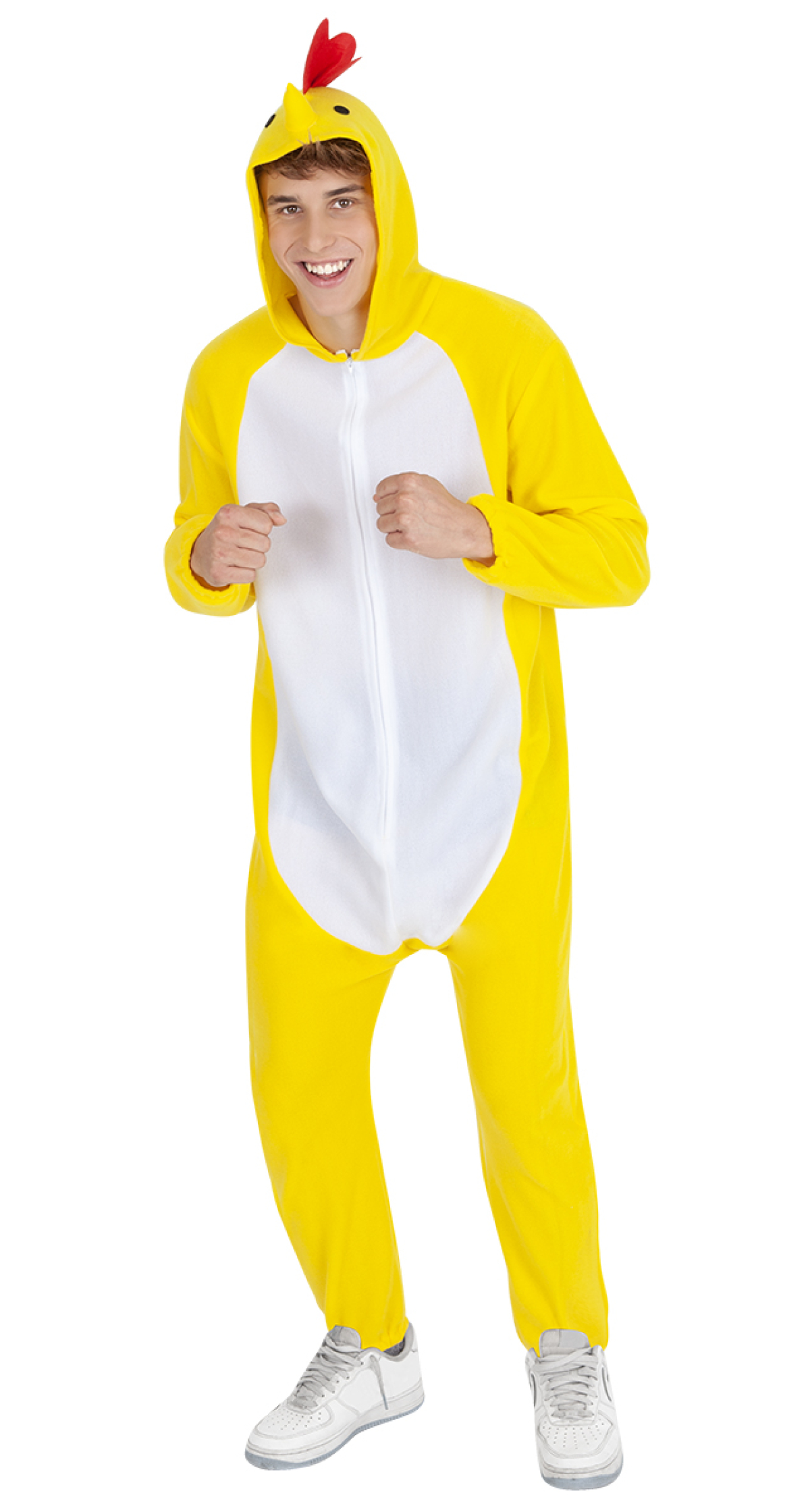 Chicken Onesie Costume - Adult Size Standard