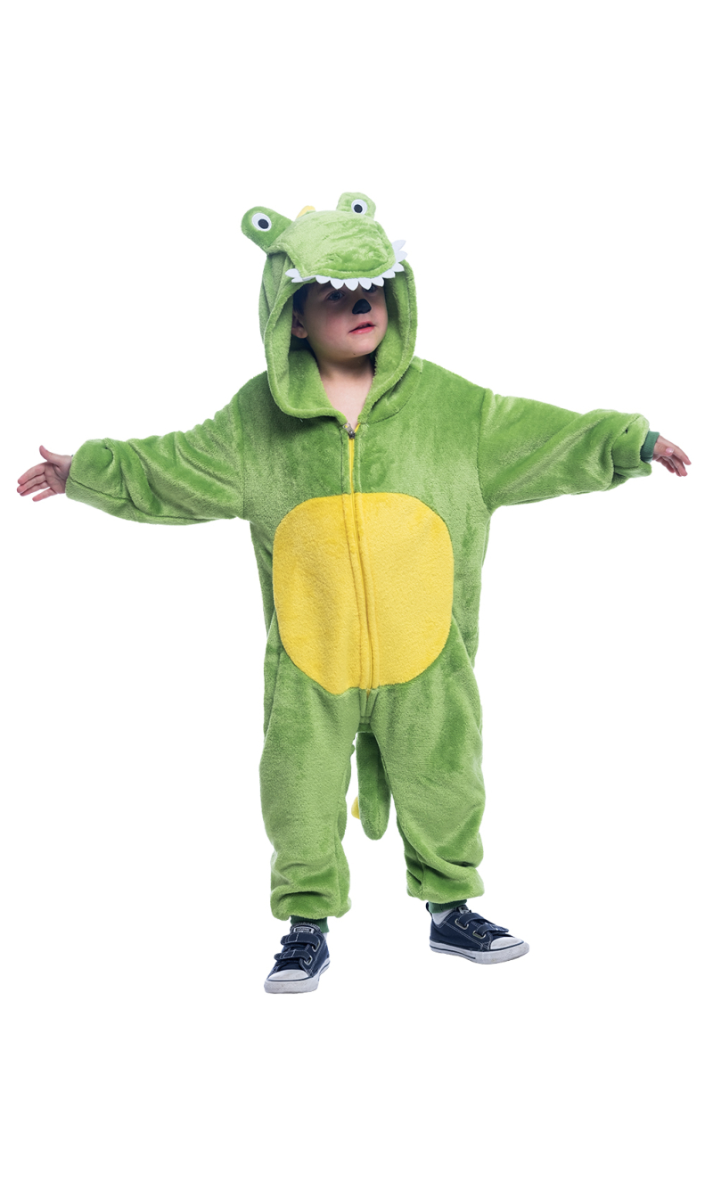 Crocodile Onesie Costume - Age 3 to 4 Years