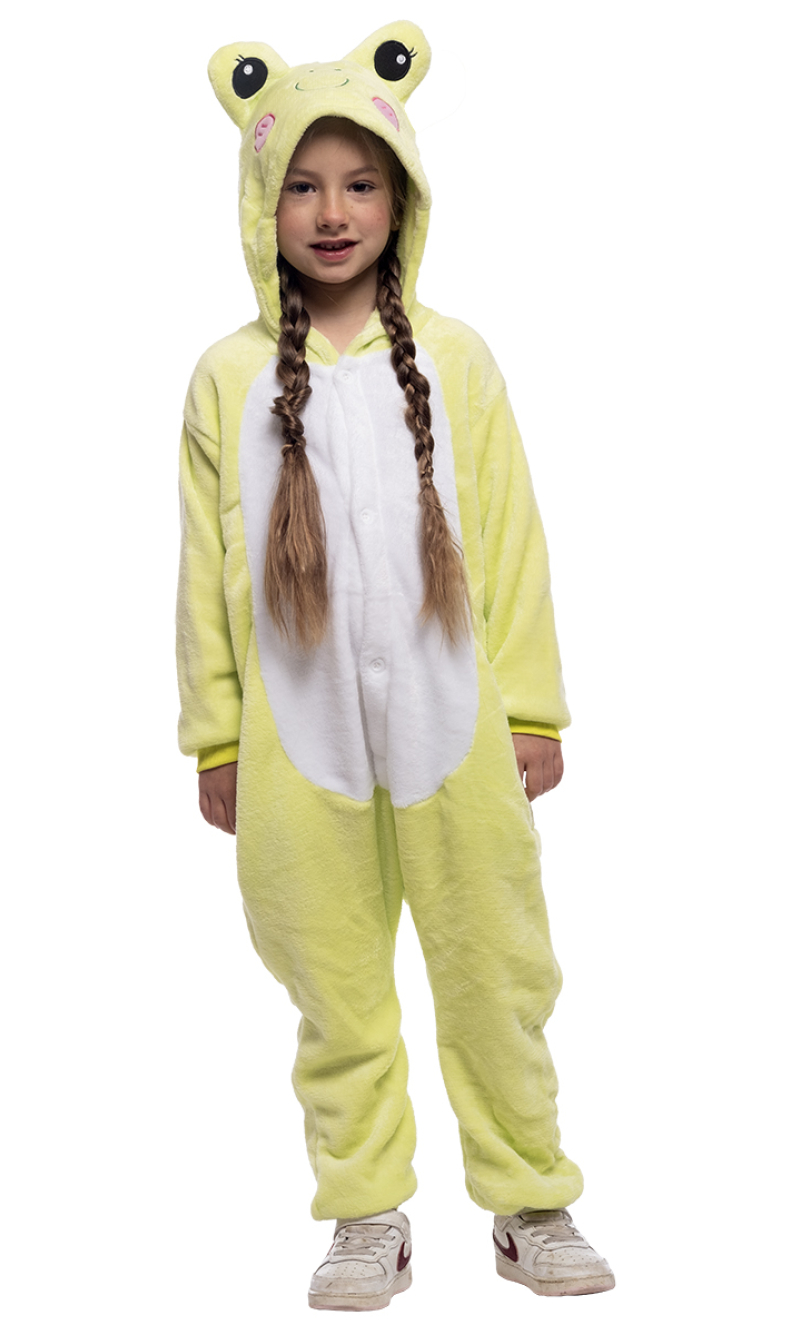 Frog Onesie Costume - Age 3 to 4 Years