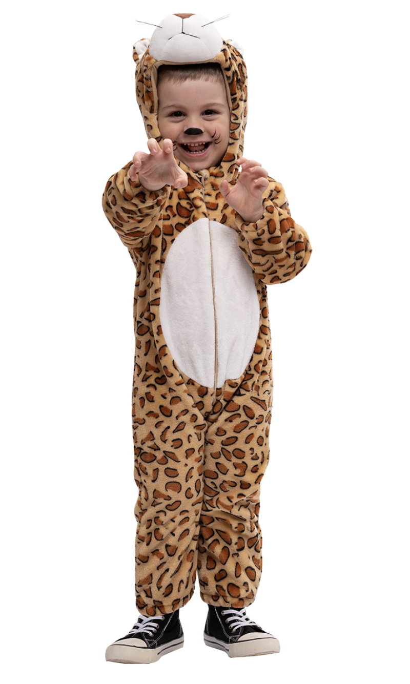 Leopard Onesie Costume - Age 3 to 4 Years