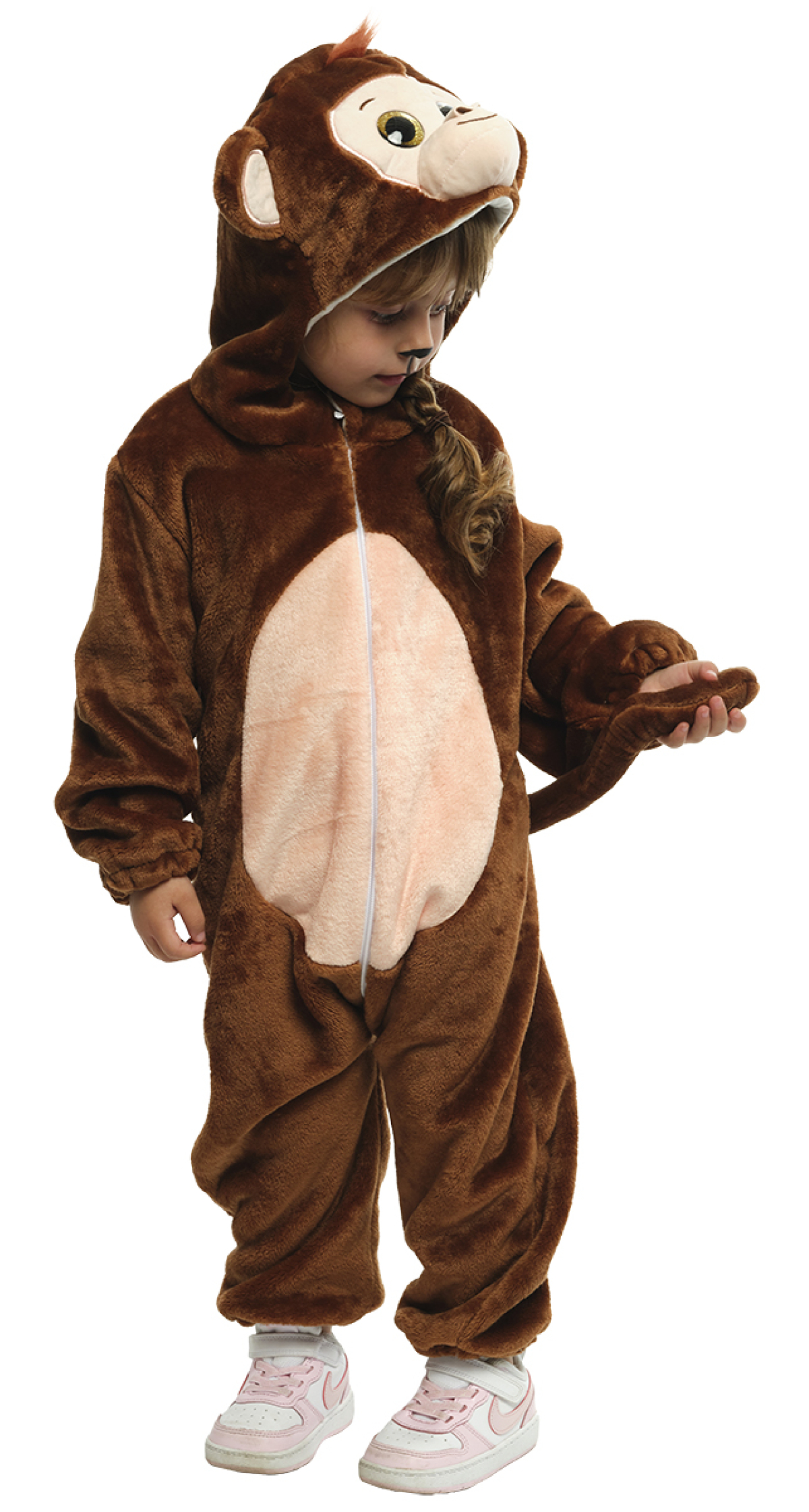 Jungle Monkey Onesie Costume - Age 5 to 7 Years