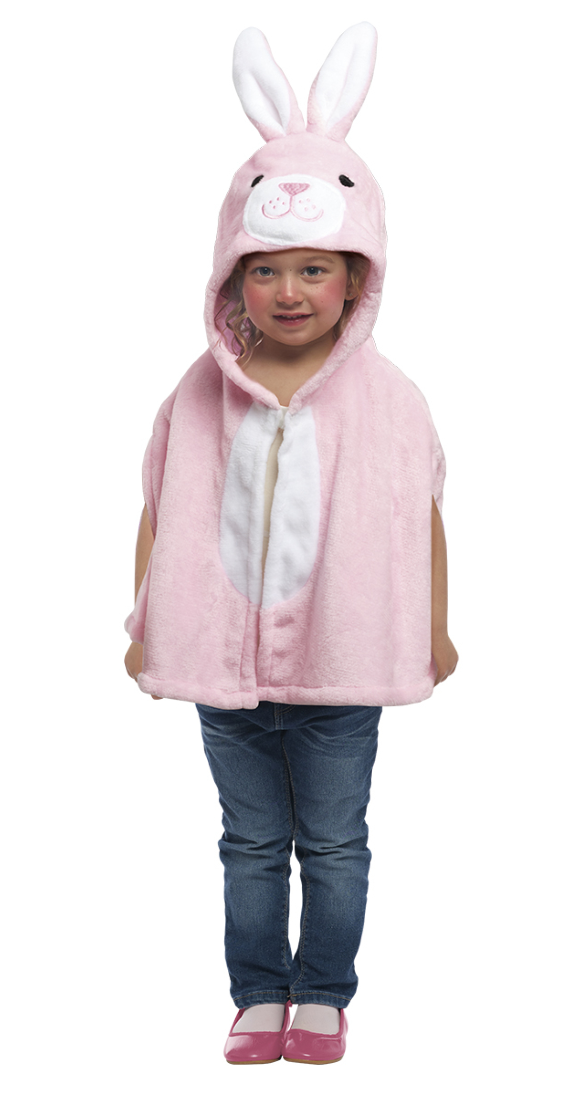 Super Tiny Rabbit Costume Cape & Hood - Age 2 to 3 Years