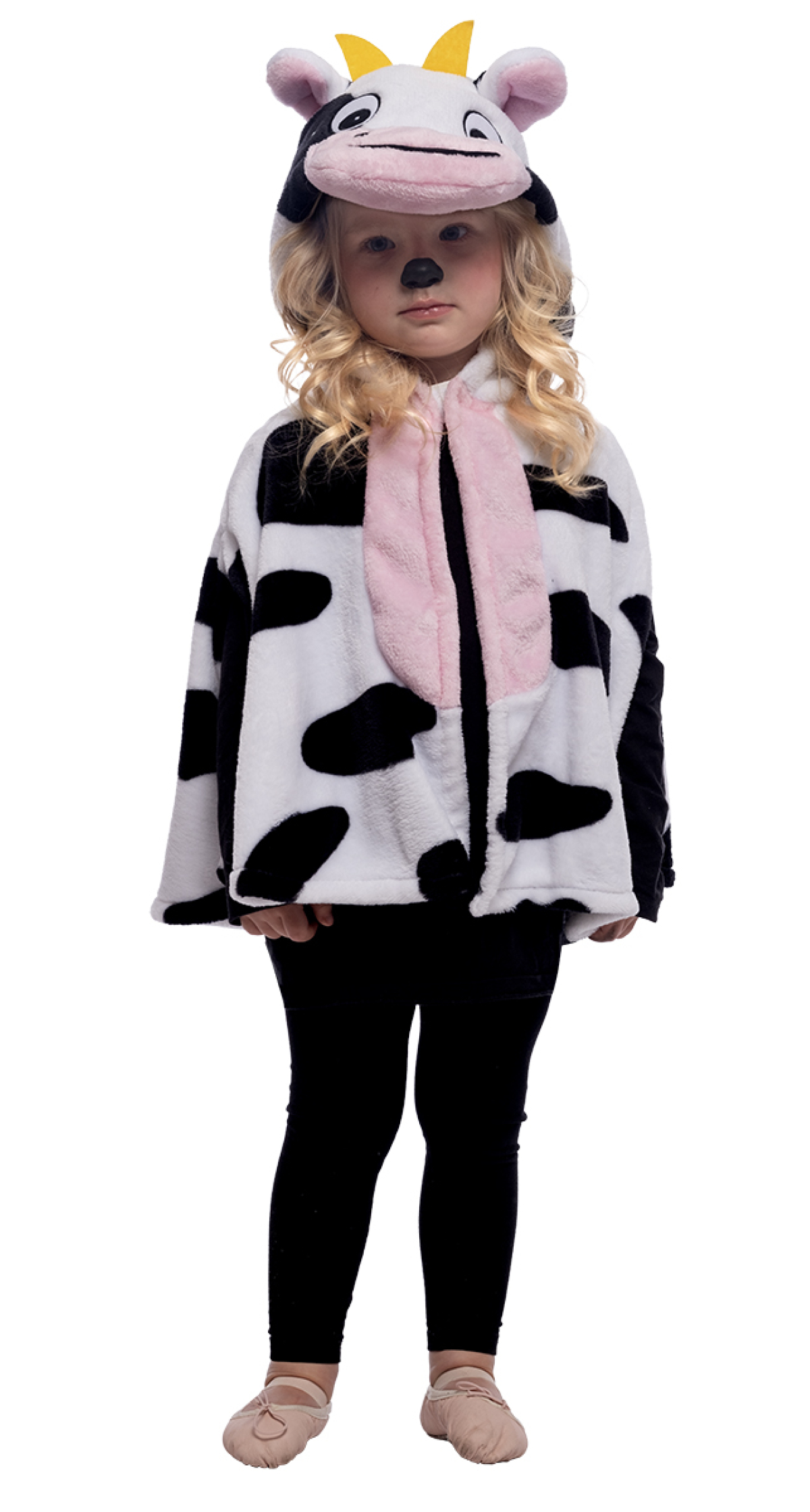 Super Cow Costume Cape & Hood - Age 2 to 3 Years