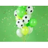 Balloons 30cm, Football, Pure White (1pkt / 6pc) - Image 3