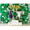 Balloons 30cm, Football, Pure White (1pkt / 6pc) - Image 4