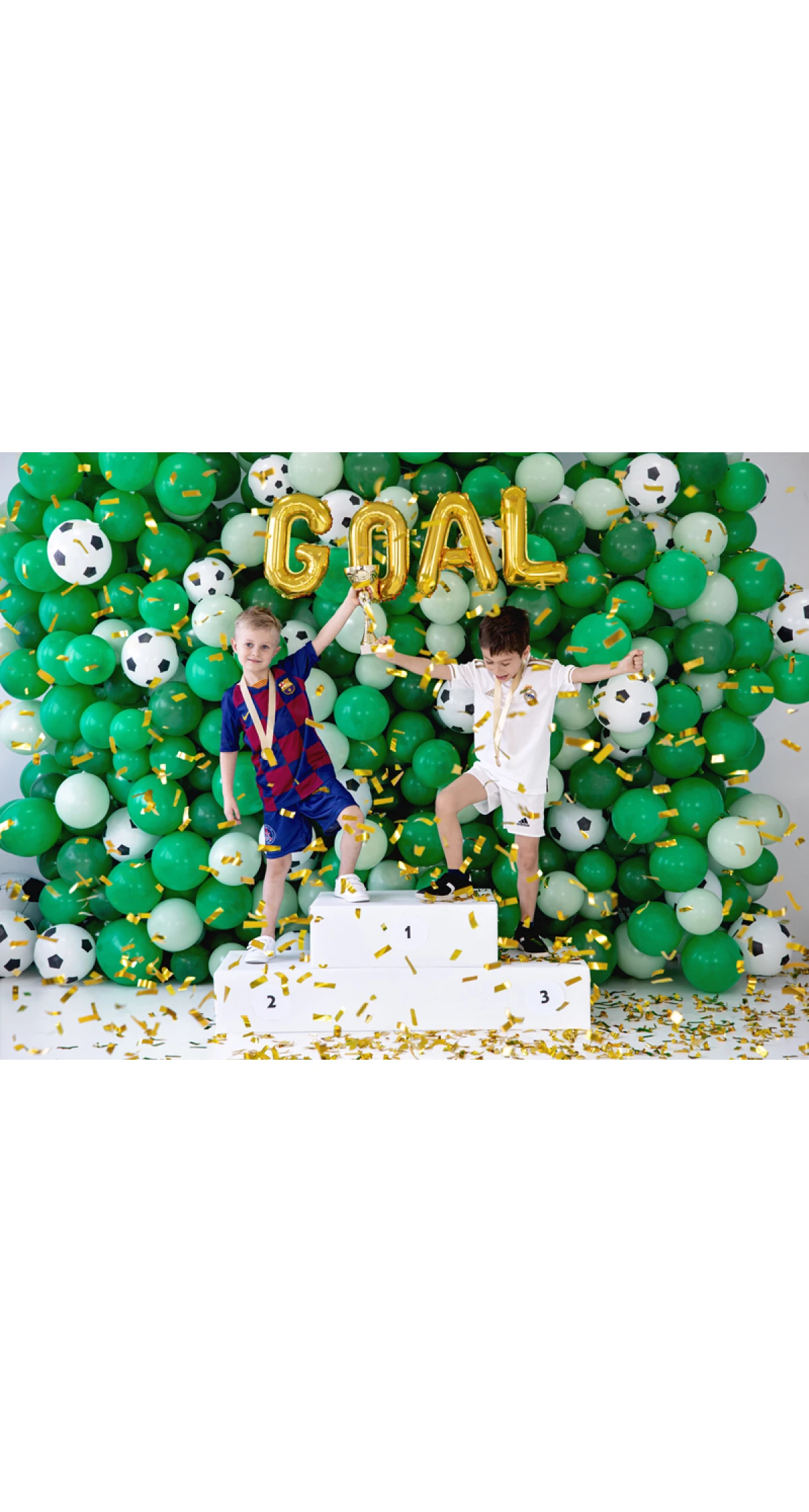 Balloons 30cm, Football, Pure White (1pkt / 6pc) - Image 4