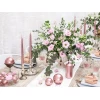 Pillar Candle Metallic Rose Gold 12x6cm - 1pc - Image 3