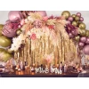Pillar Candle Metallic Rose Gold 12x6cm - 1pc - Image 8