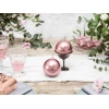 Candle Sphere Metallic Rose Gold 8cm - 1pc - Image 3