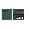 Napkins, 3 Layers, Bottle Green, 33x33cm (1pkt / 20pc) - Image 3