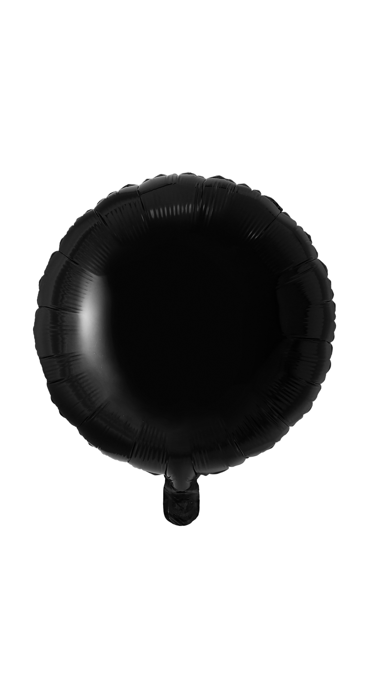 Solid Standard Round Foil Balloon 18 Inch - Black