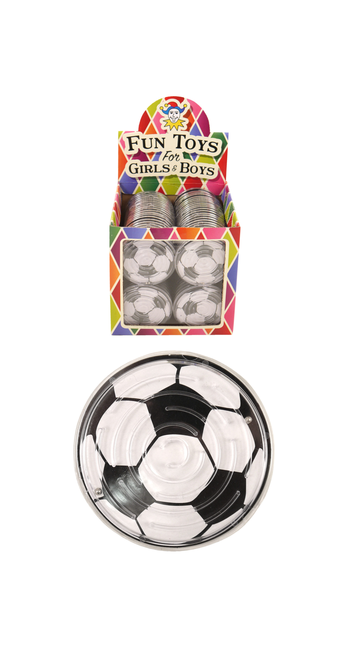 Football Puzzle Maze Party Favour (6.5cm) - 1pc