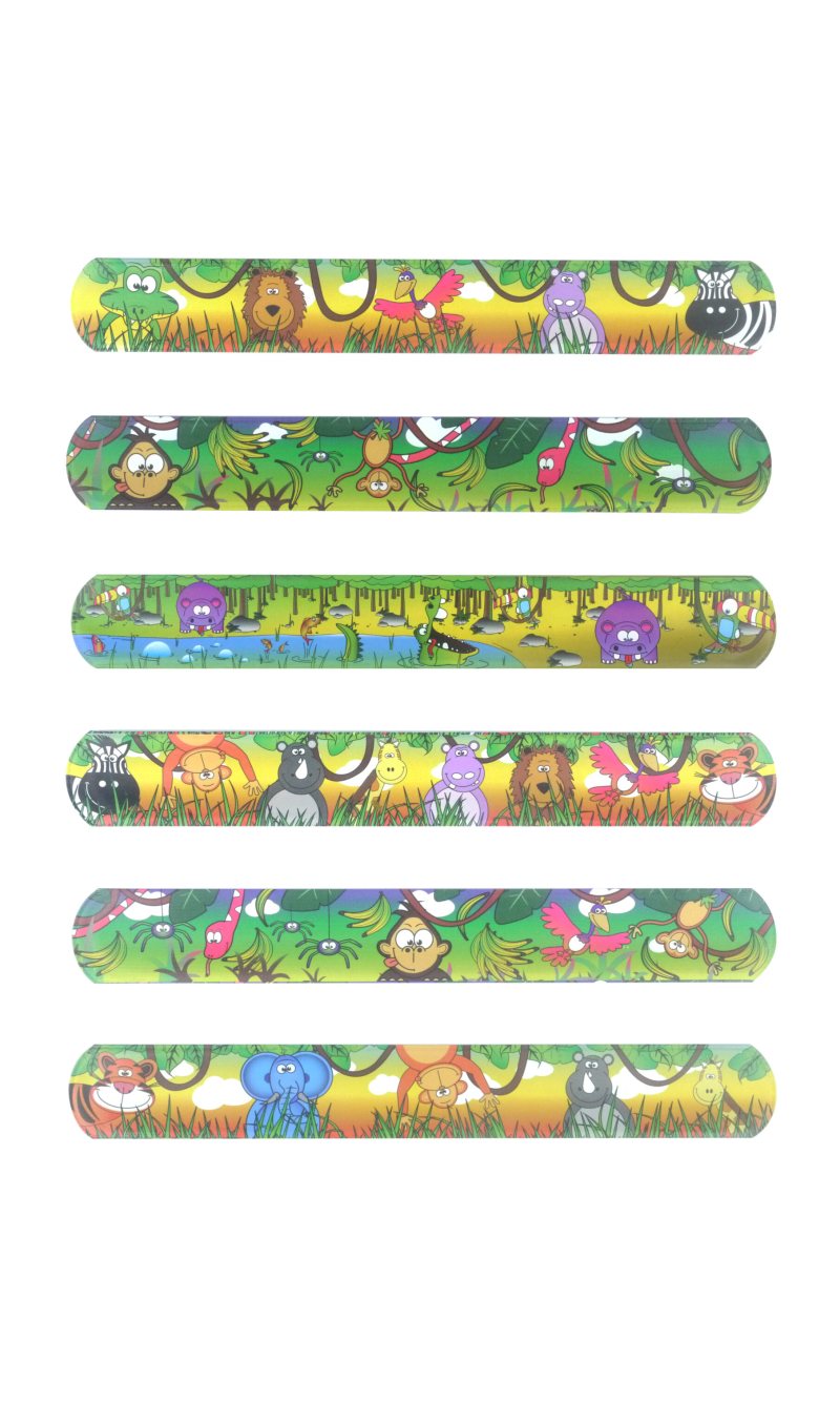 Jungle Snap Bracelet Party Favour (Assorted Designs) - 1pc