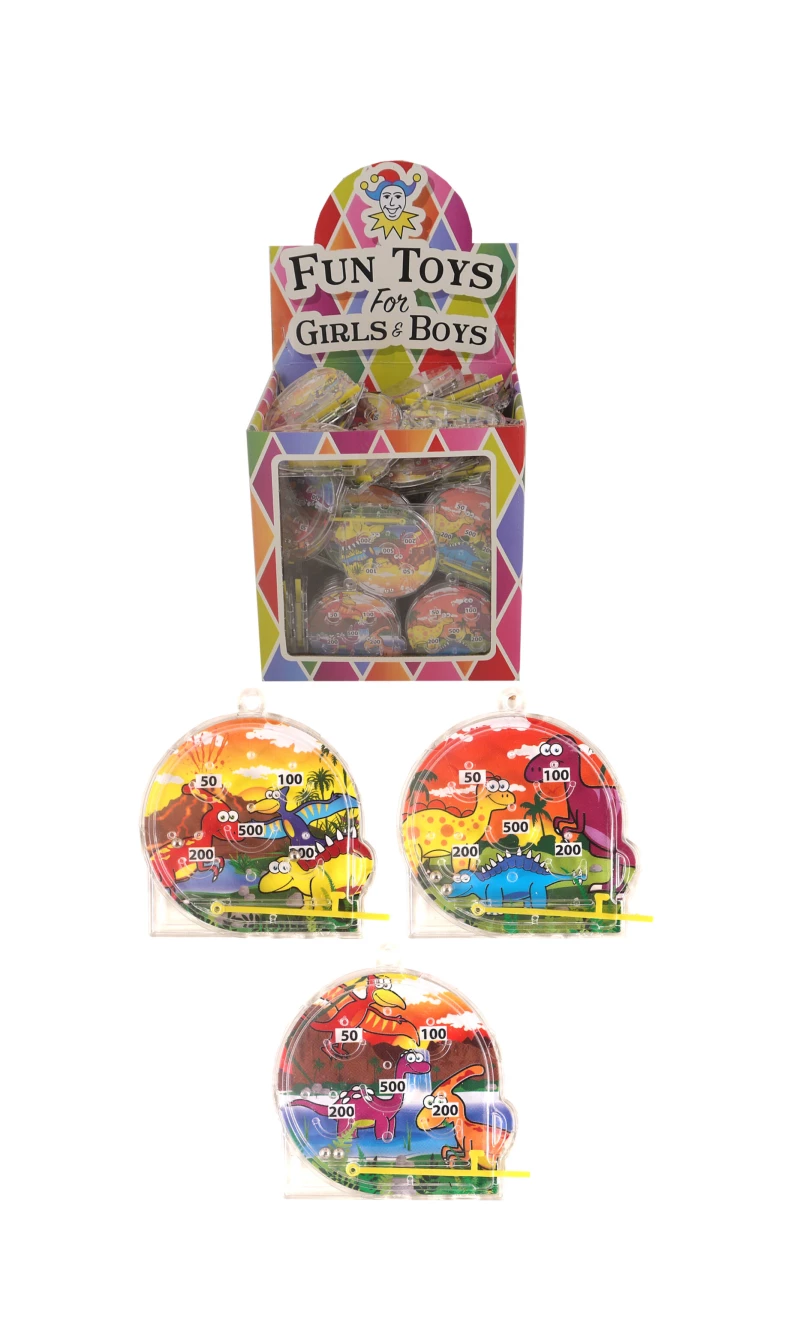 Dinosaur Pinball Game Party Favour (Assorted Designs) - 1pc