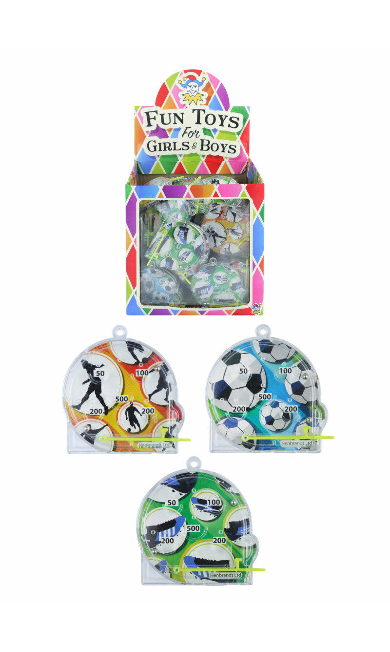 Football Pinball Game Party Favour (Assorted Designs) - 1pc
