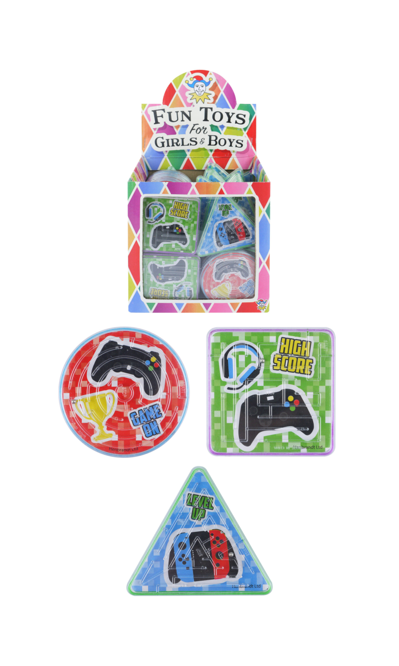 Gamer Puzzle Maze (Assorted Shapes & Designs) - 1pc