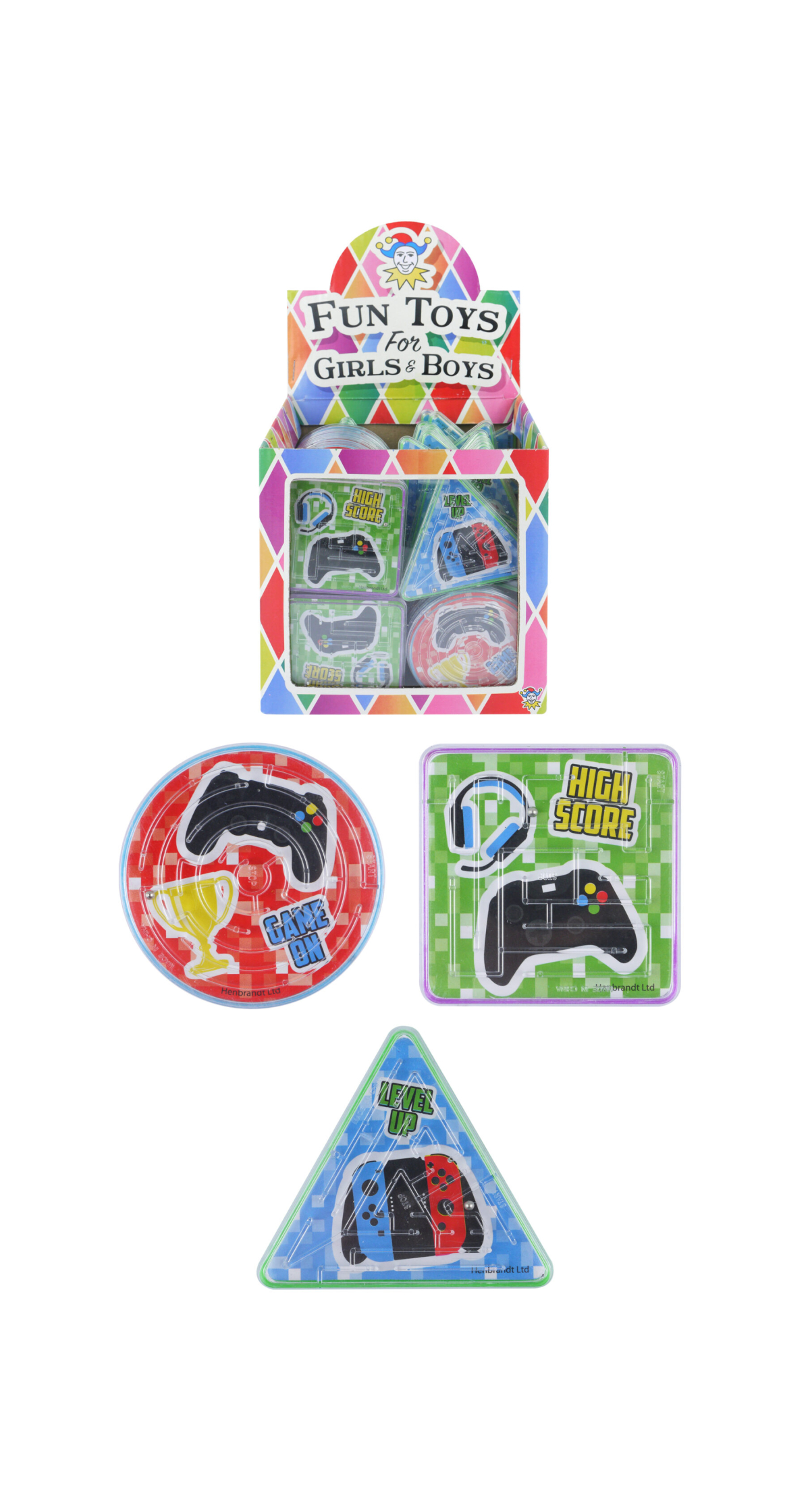 Gamer Puzzle Maze (Assorted Shapes & Designs) - 1pc