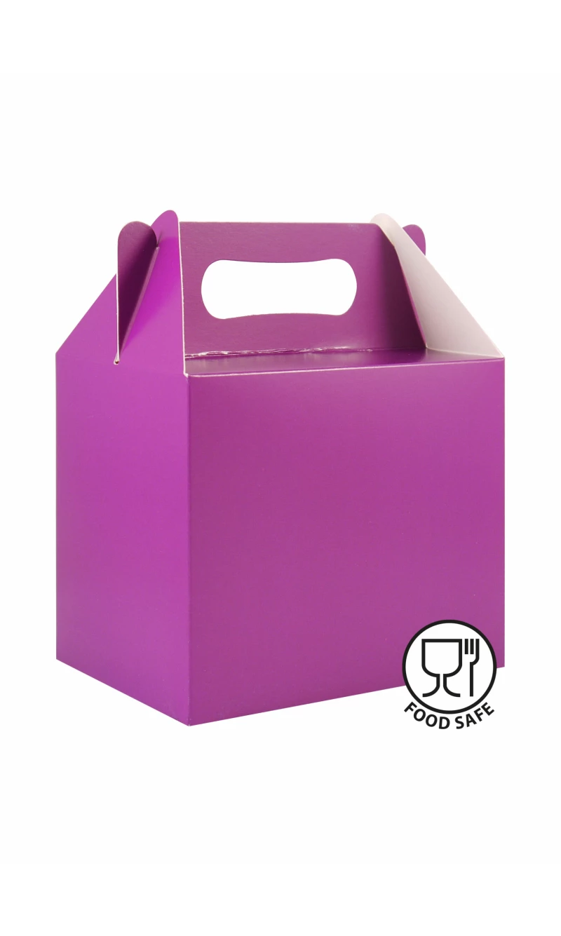 Party Favour Box - Purple