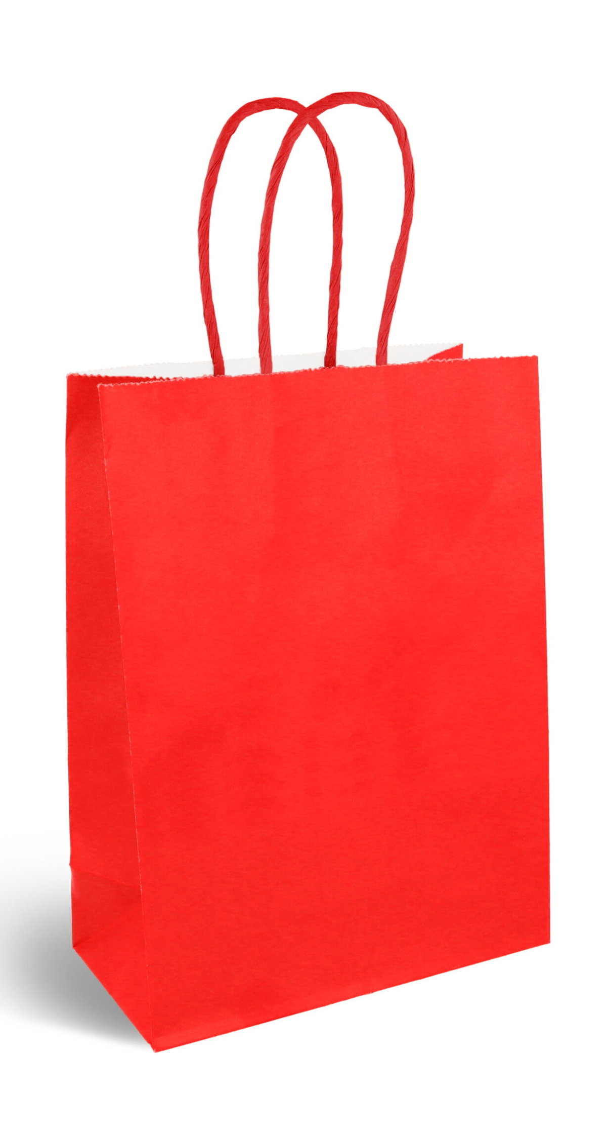 Party Paper Bag With Handles (120GSM) Red – 16x22x8cm