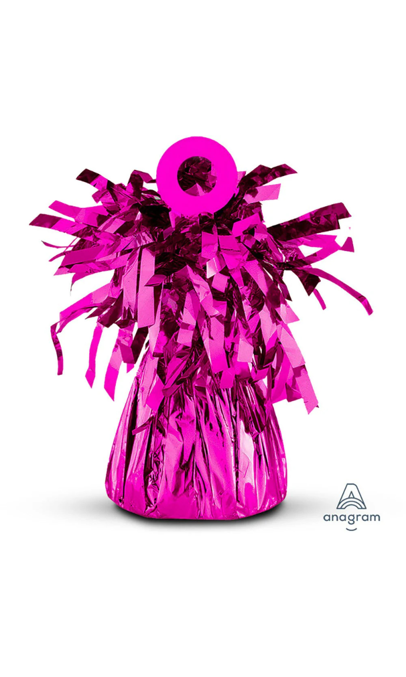 Anagram Balloon Foil Weight - Bright Pink