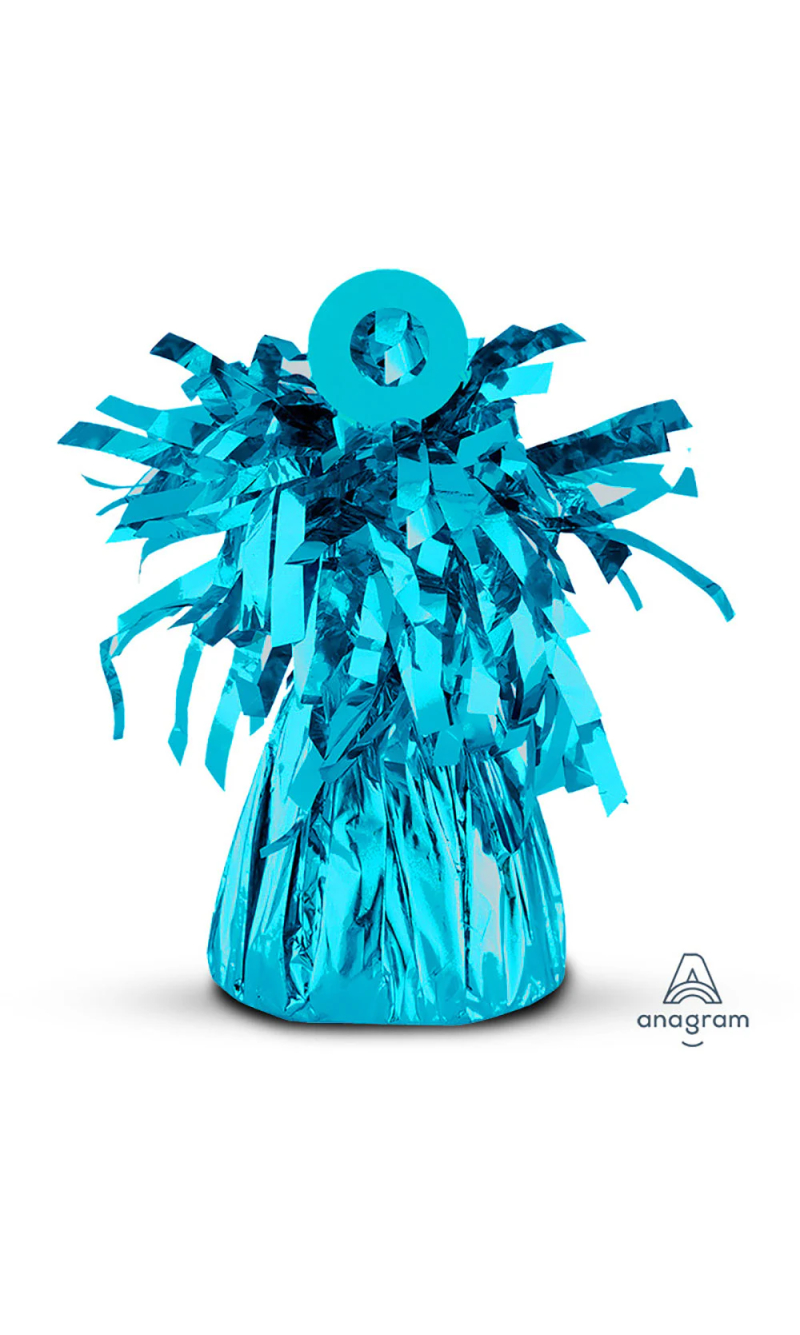 Anagram Balloon Foil Weight - Caribbean Blue