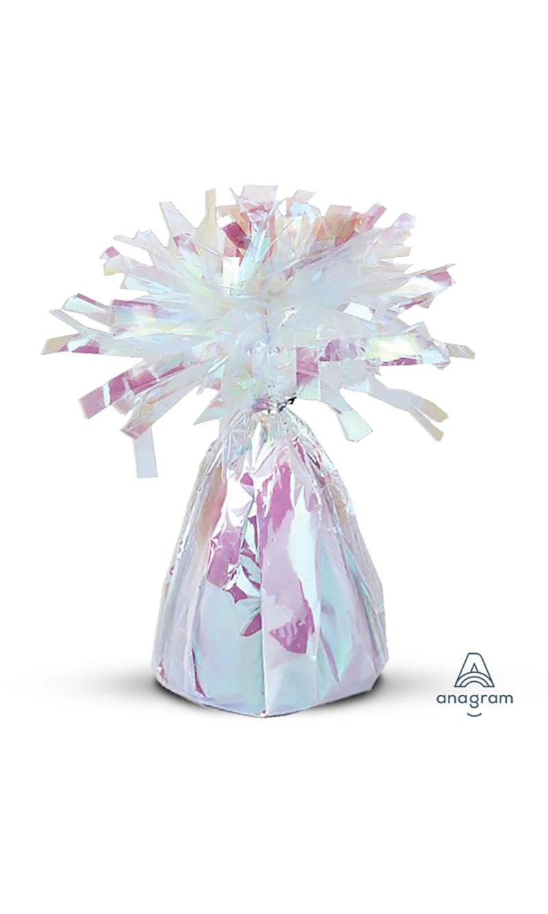 Anagram Balloon Foil Weight - Iridescent